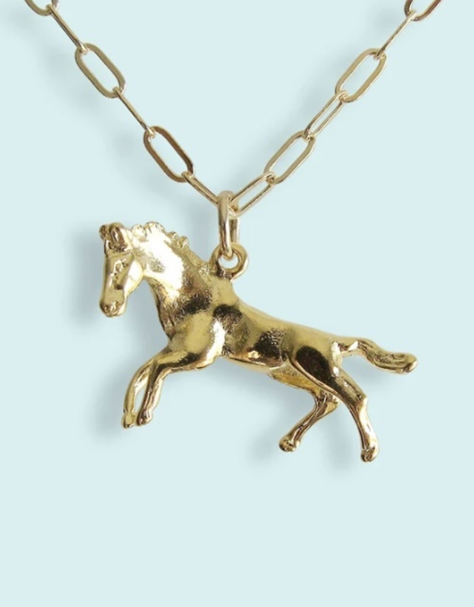 Ornamental Things Wild Horses Necklace