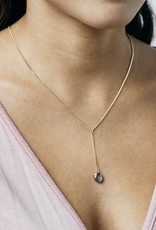 Ornamental Things Y-drop Labradorite Necklace