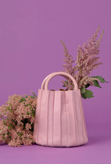 Melie Bianco Lily Pink Vegan Top Handle Bag
