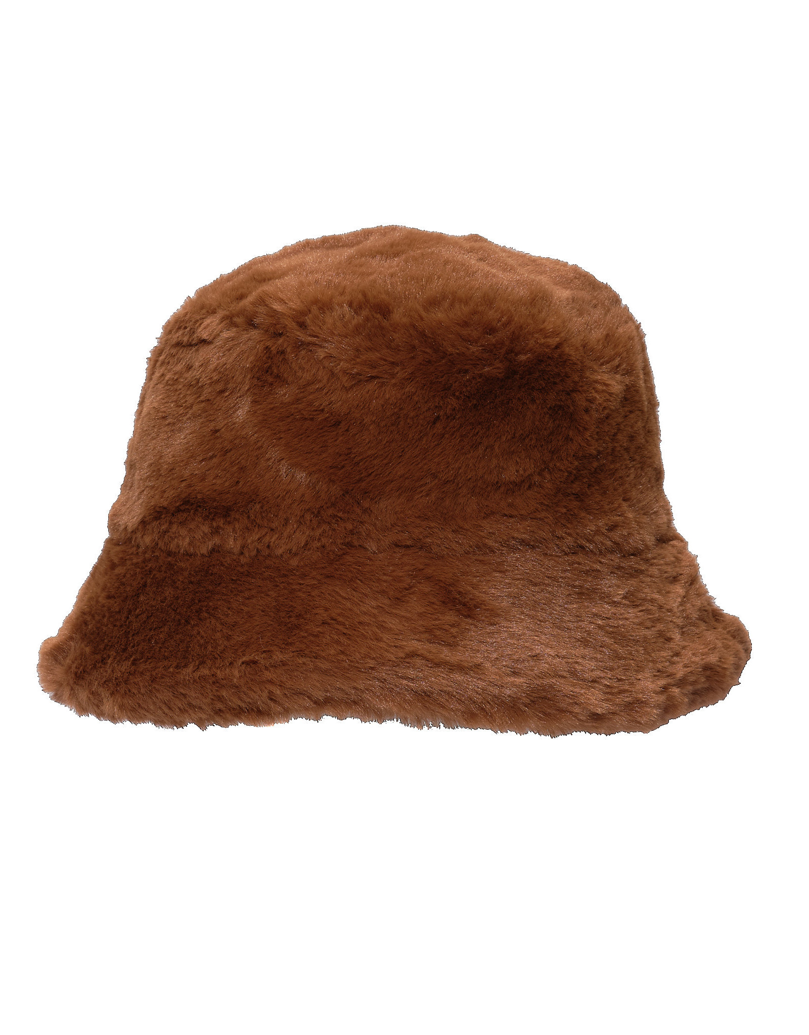 Echo Copper Faux Fur Bucket Hat