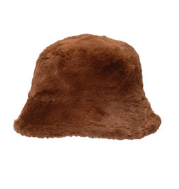 Echo Copper Faux Fur Bucket Hat