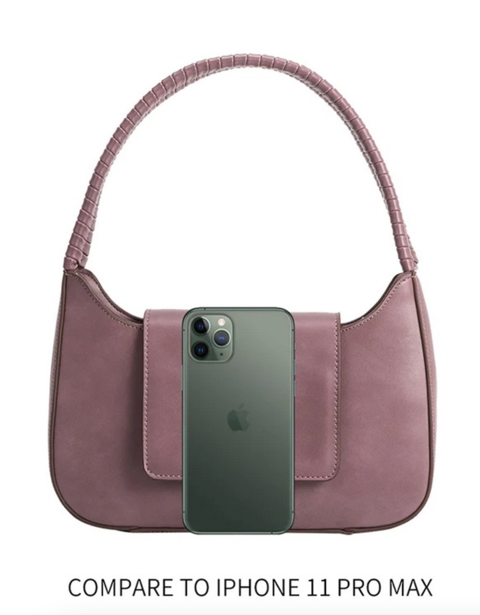 Monique Lavender Shoulder Bag - Iris Boutique