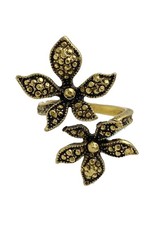 Gold Lily Ring