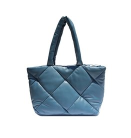 Olivia Midnight Quilted Tote