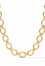 Julie Vos Palermo Demi Link Necklace Gold