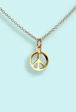 Ornamental Things Tiny Peace Necklace