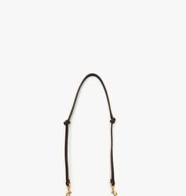 Clare V. Chain Crossbody Strap Brass Thin Light 