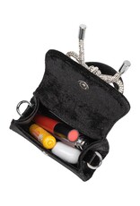Melie Bianco Sabrina Black Mini Top Handle Bag