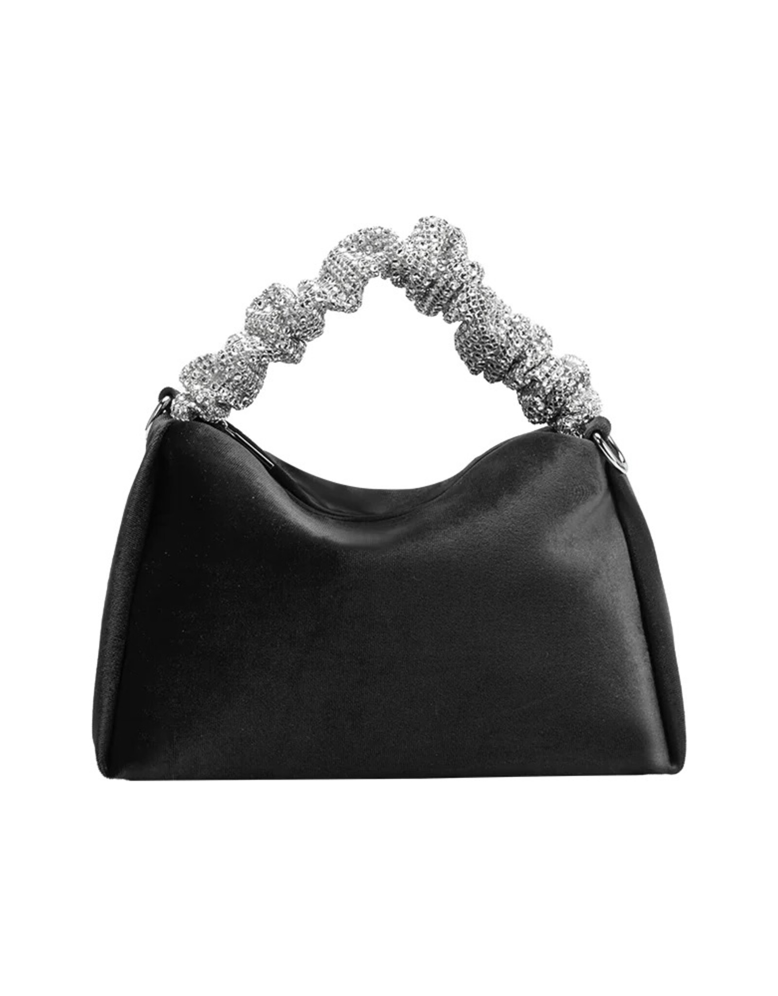 Melie Bianco Estela Black Top Handle Bag