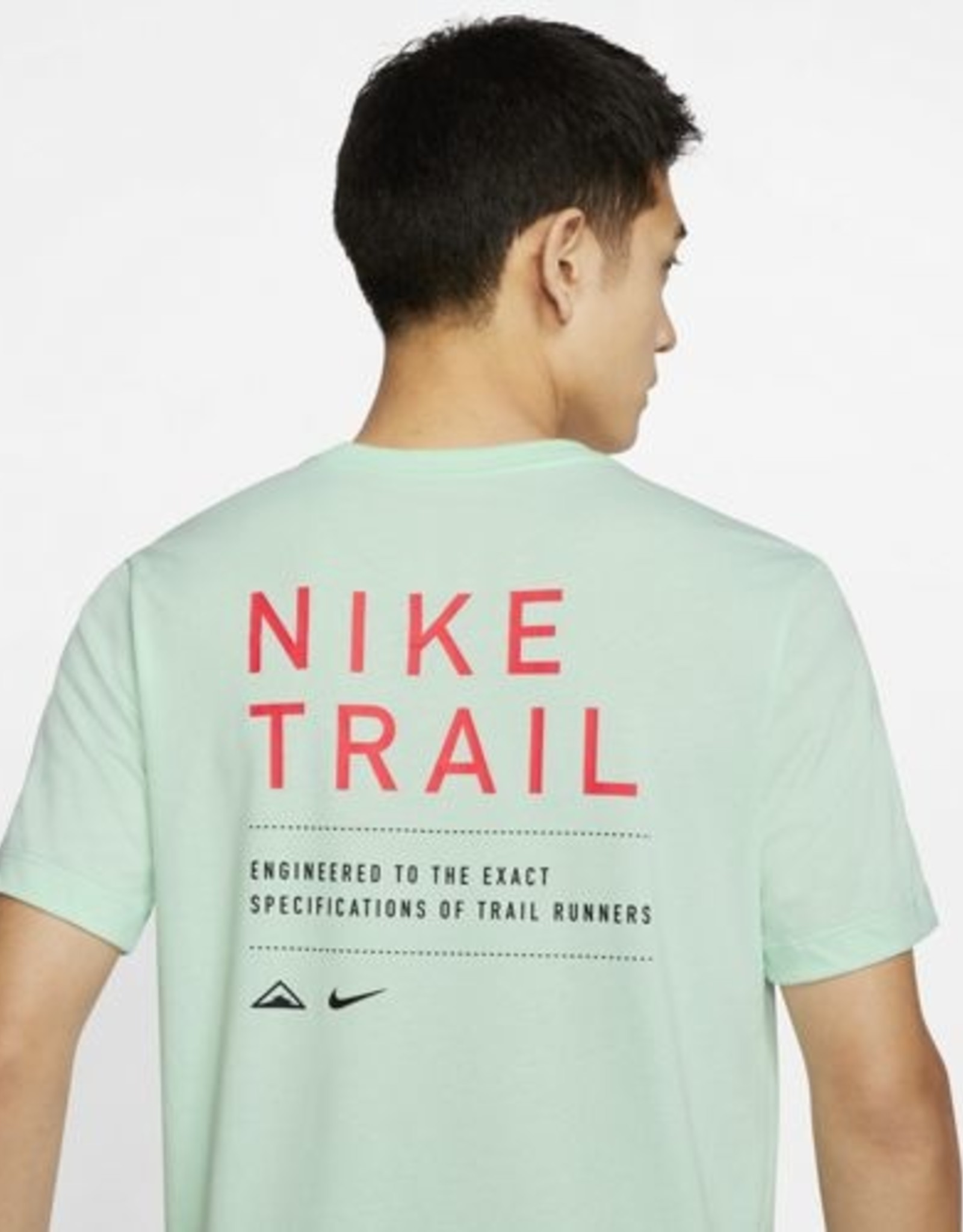 mint green nike shirt