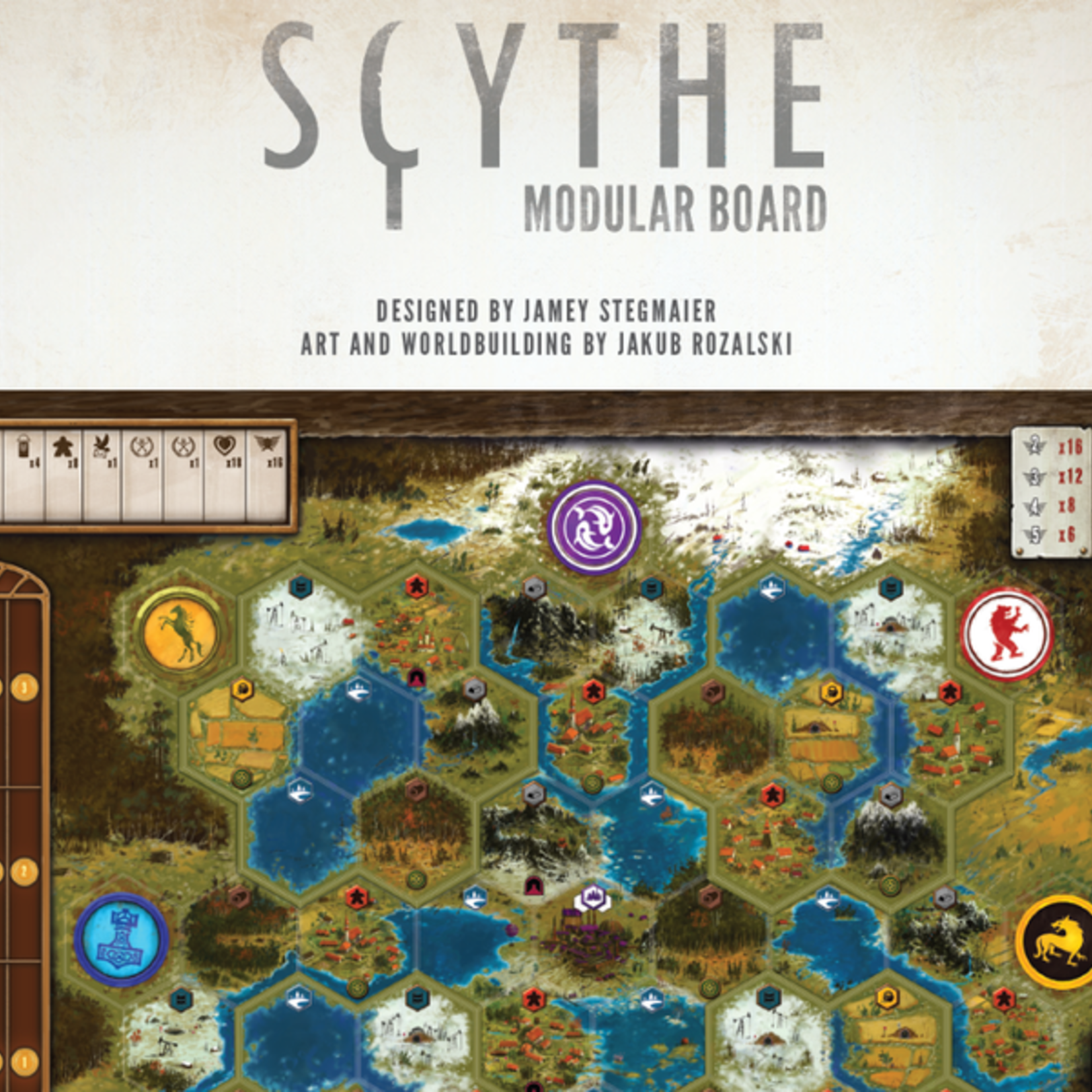 Stonemaier Games Scythe: Modular Board