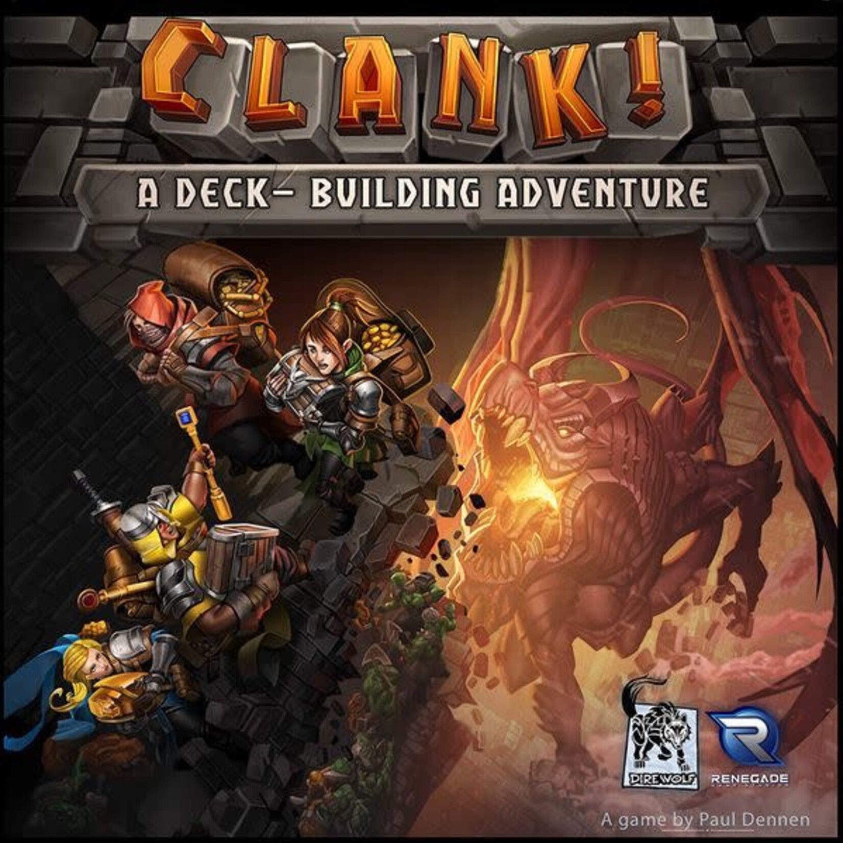 Renegade Game Studios Clank! A Deck-Building Adventure