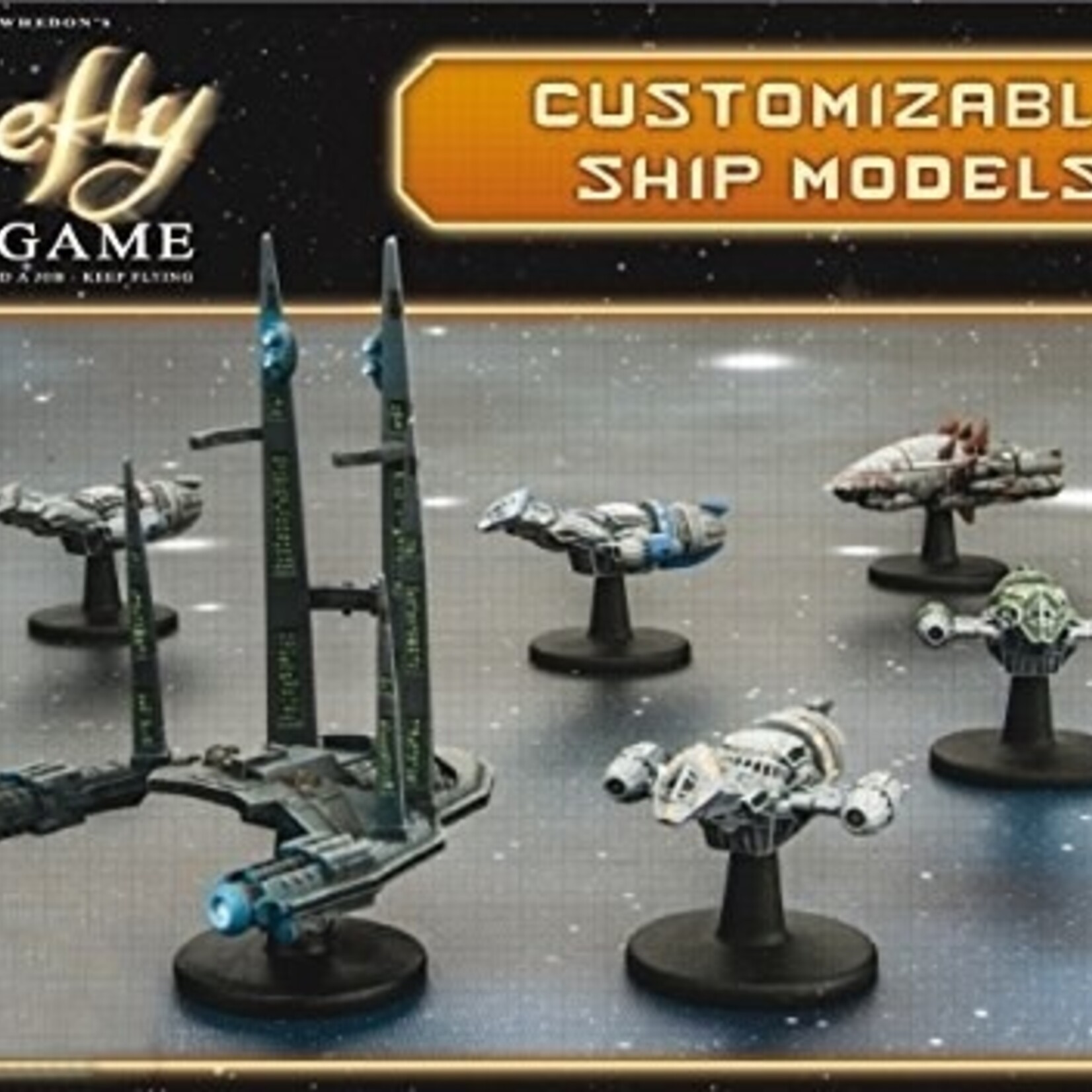 Gale Force 9 Firefly: The Game - Ship Set (Firefly, Bonnie Mae, Bonanza, Alliance Cruiser, Reaver Cutter)