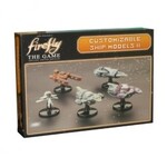 Gale Force 9 Firefly: The Game - Ship Set II (S.S. Walden, Jubal Early's Interceptor, Series IV Firefly ships x2, Operative's Corvette)