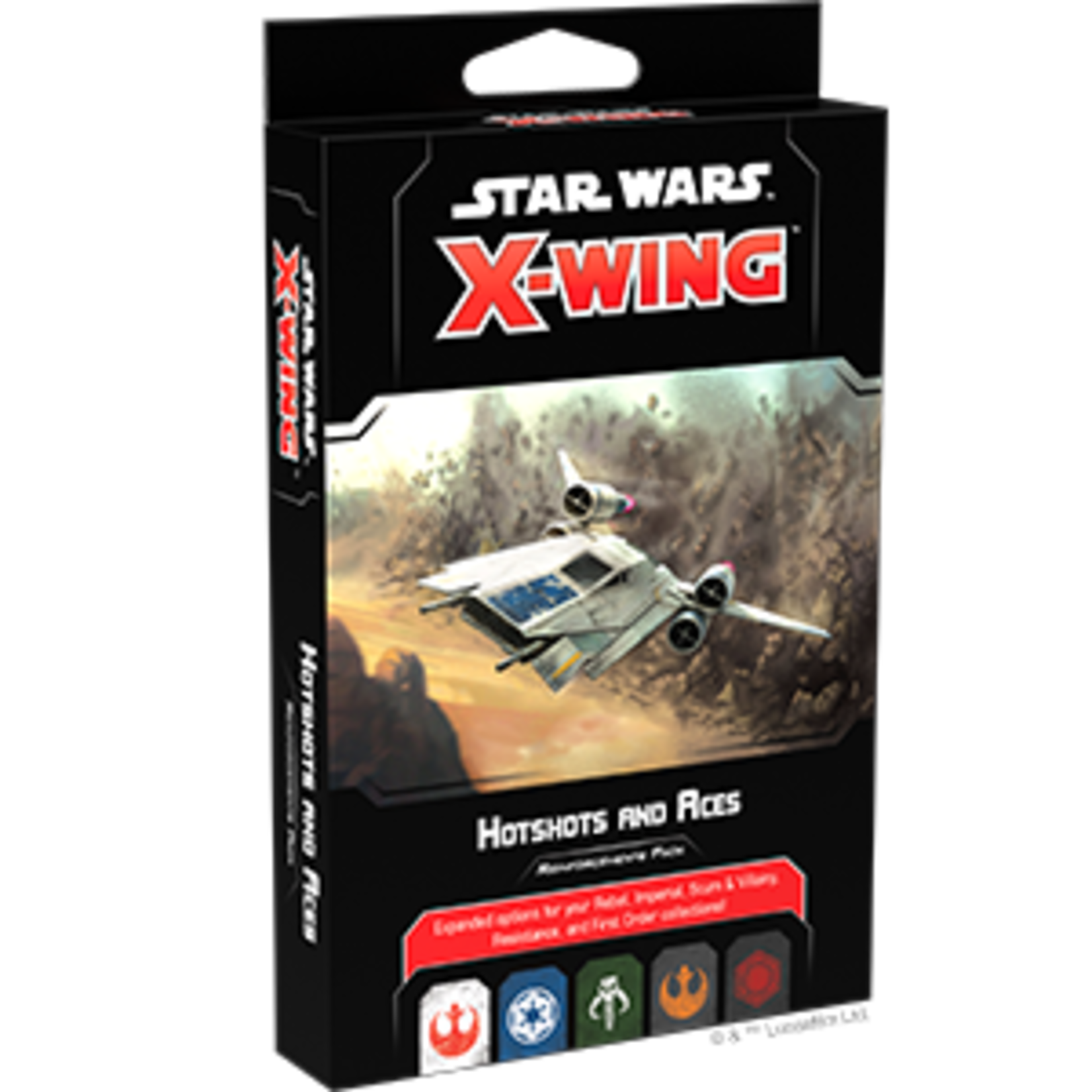 Fantasy Flight Games Star Wars X-Wing: 2nd Edition - Hotshots and Aces Reinforcements Pack