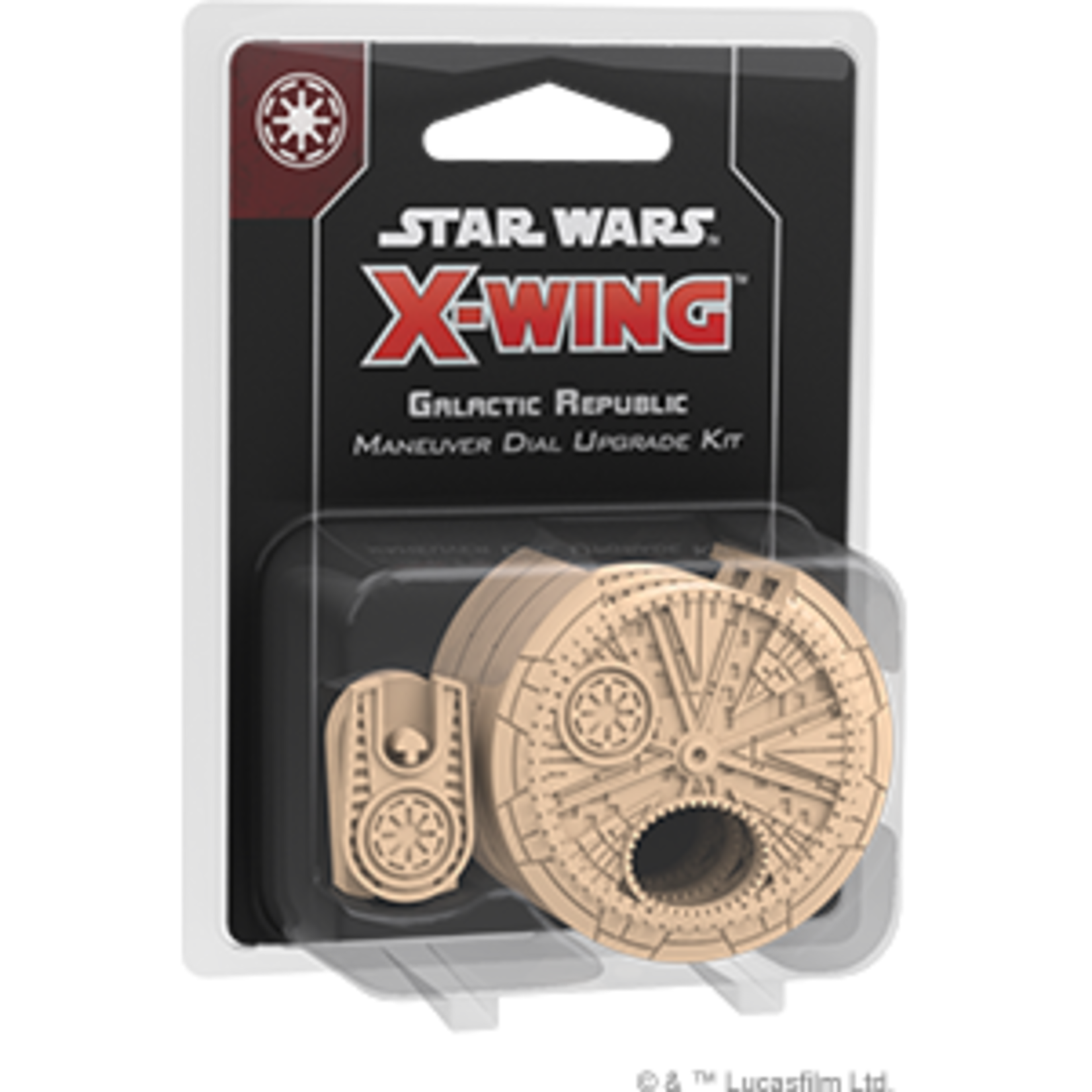 Fantasy Flight Games Star Wars X-Wing: 2nd Edition - Galactic Republic Maneuver Dial Upgrade Kit