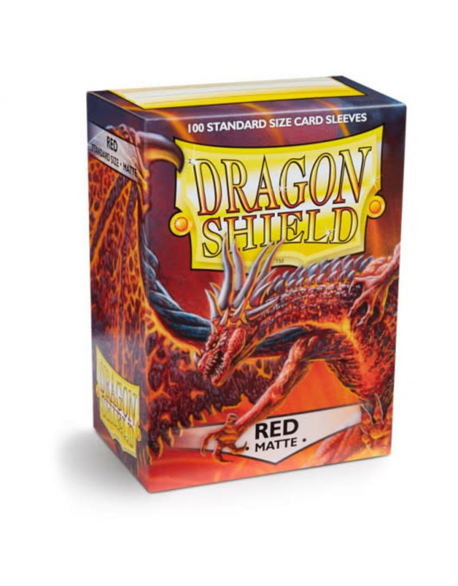 Arcane Tinmen Dragon Shields: (100) Matte Red