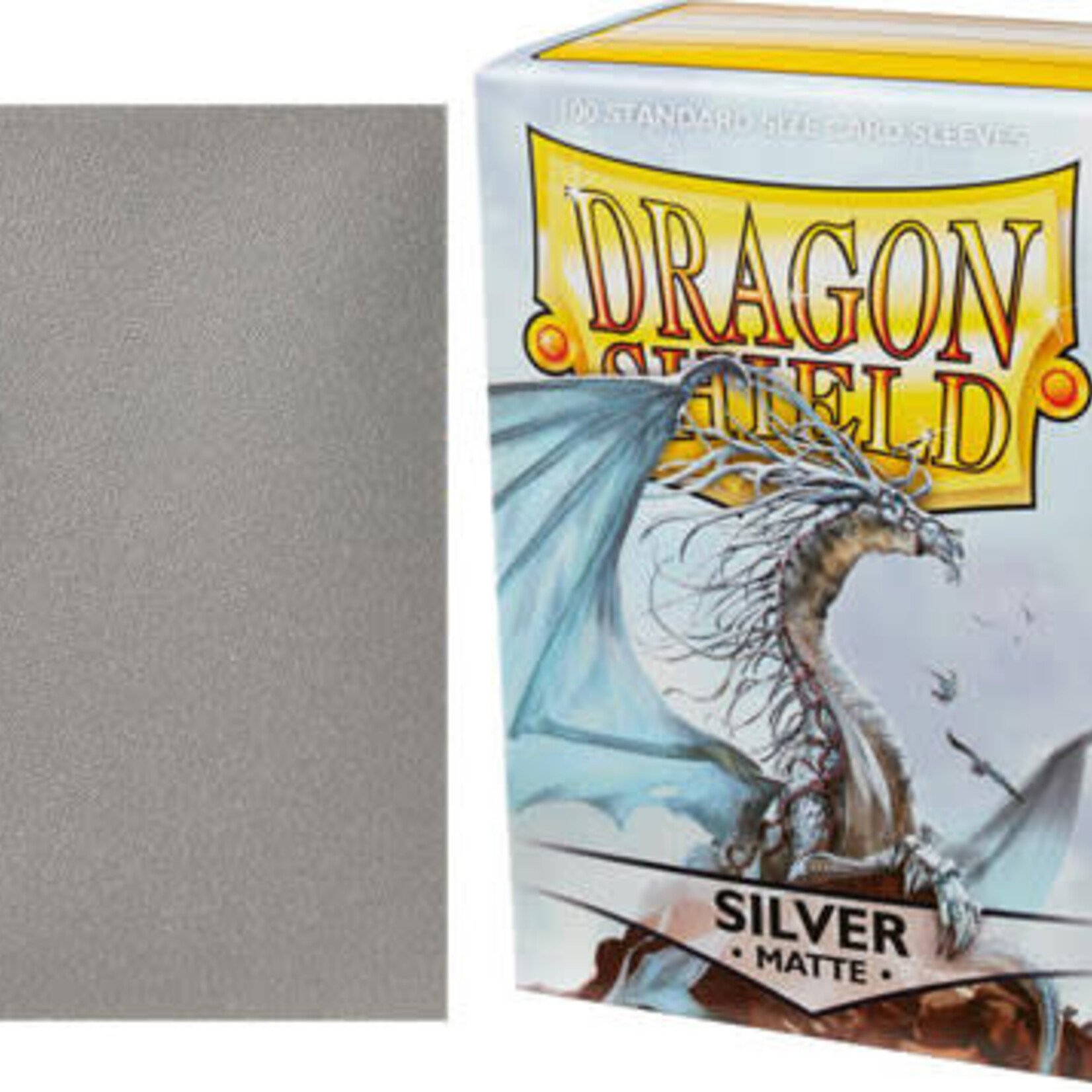 Dragon Shield Dragon Shields: (100) Matte Silver