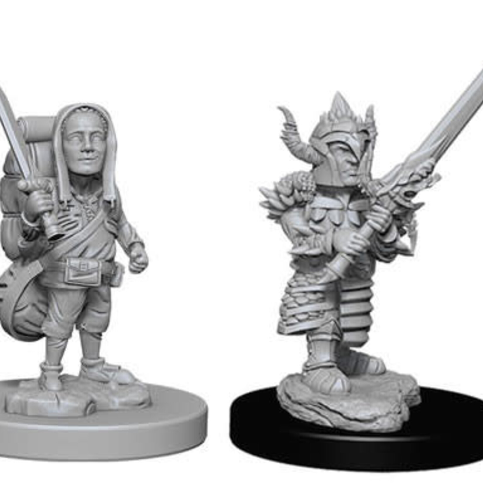 WizKids Dungeons & Dragons Nolzur`s Marvelous Unpainted Miniatures: W6 Male Halfling Fighter