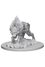 WizKids Pathfinder Deep Cuts Unpainted Miniatures: W4 Dire Wolf