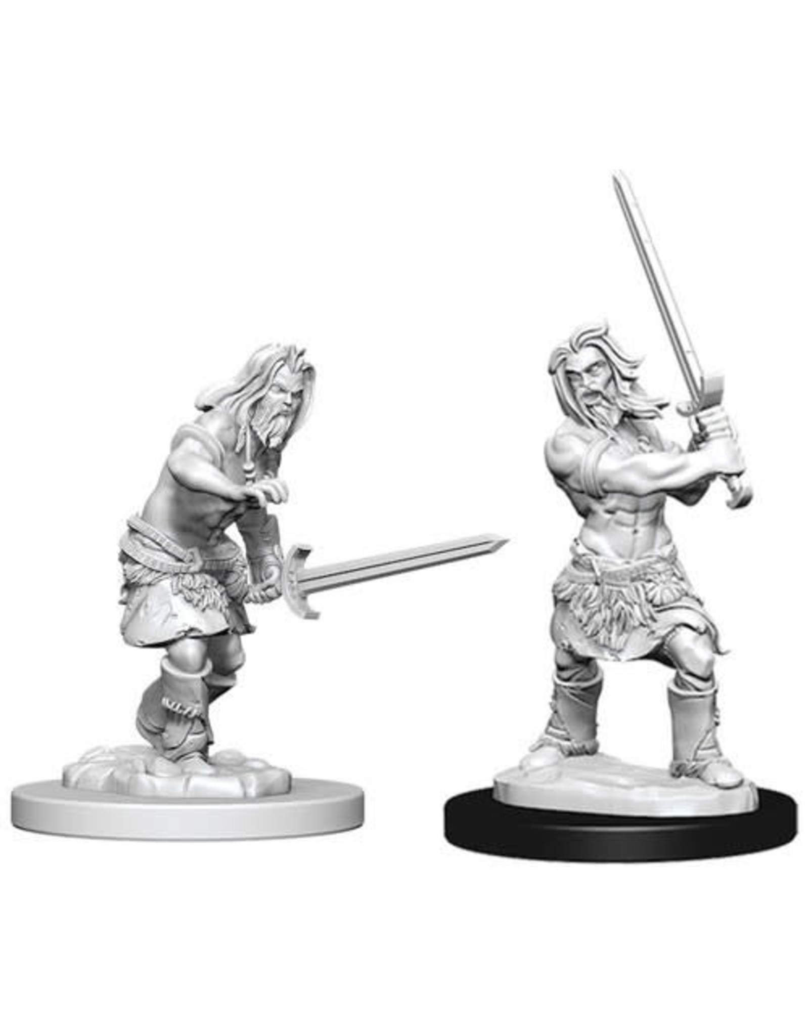 WizKids Pathfinder Deep Cuts Unpainted Miniatures: W6 Human Male Barbarian