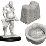 WizKids WizKids Deep Cuts Unpainted Miniatures: W6 Executioner & Chopping Block