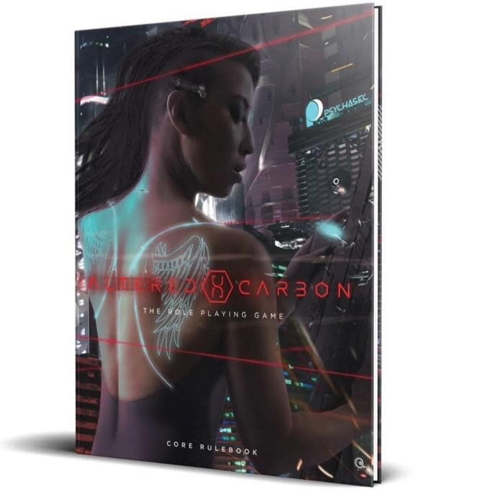 Renegade Game Studios Altered Carbon RPG: Core Rulebook Hardcover (Limited Edition Bundle)