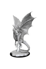 WizKids Dungeons & Dragons Nolzur`s Marvelous Unpainted Miniatures: W11 Young Silver Dragon