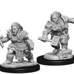 WizKids Pathfinder Deep Cuts Unpainted Miniatures: W8 Dwarf Female Barbarian