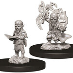 WizKids Pathfinder Deep Cuts Unpainted Miniatures: W9 Male Gnome Sorcerer