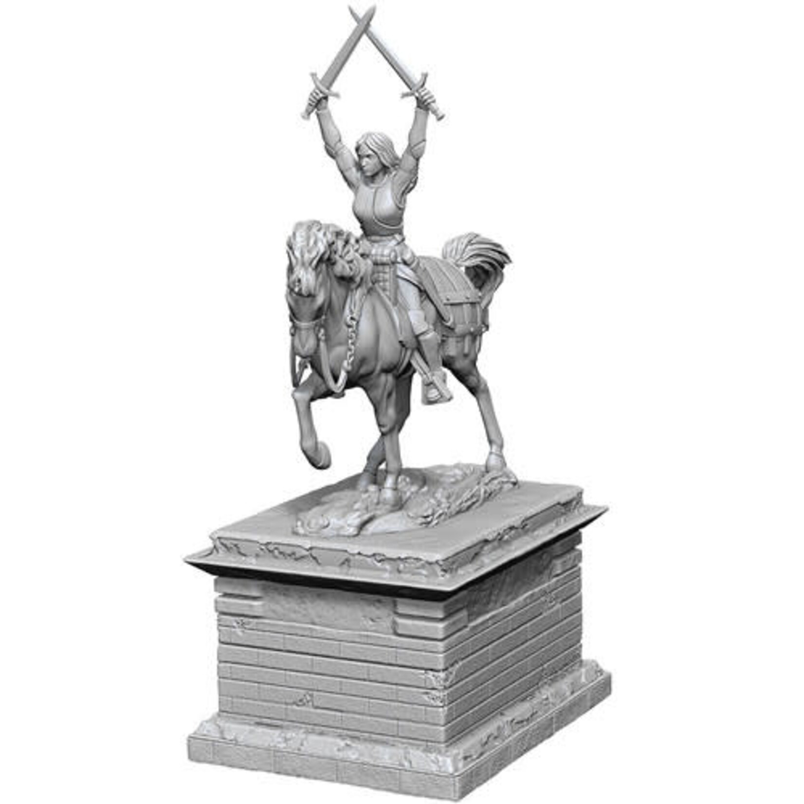WizKids WizKids Deep Cuts Unpainted Miniatures: W10 Heroic Statue