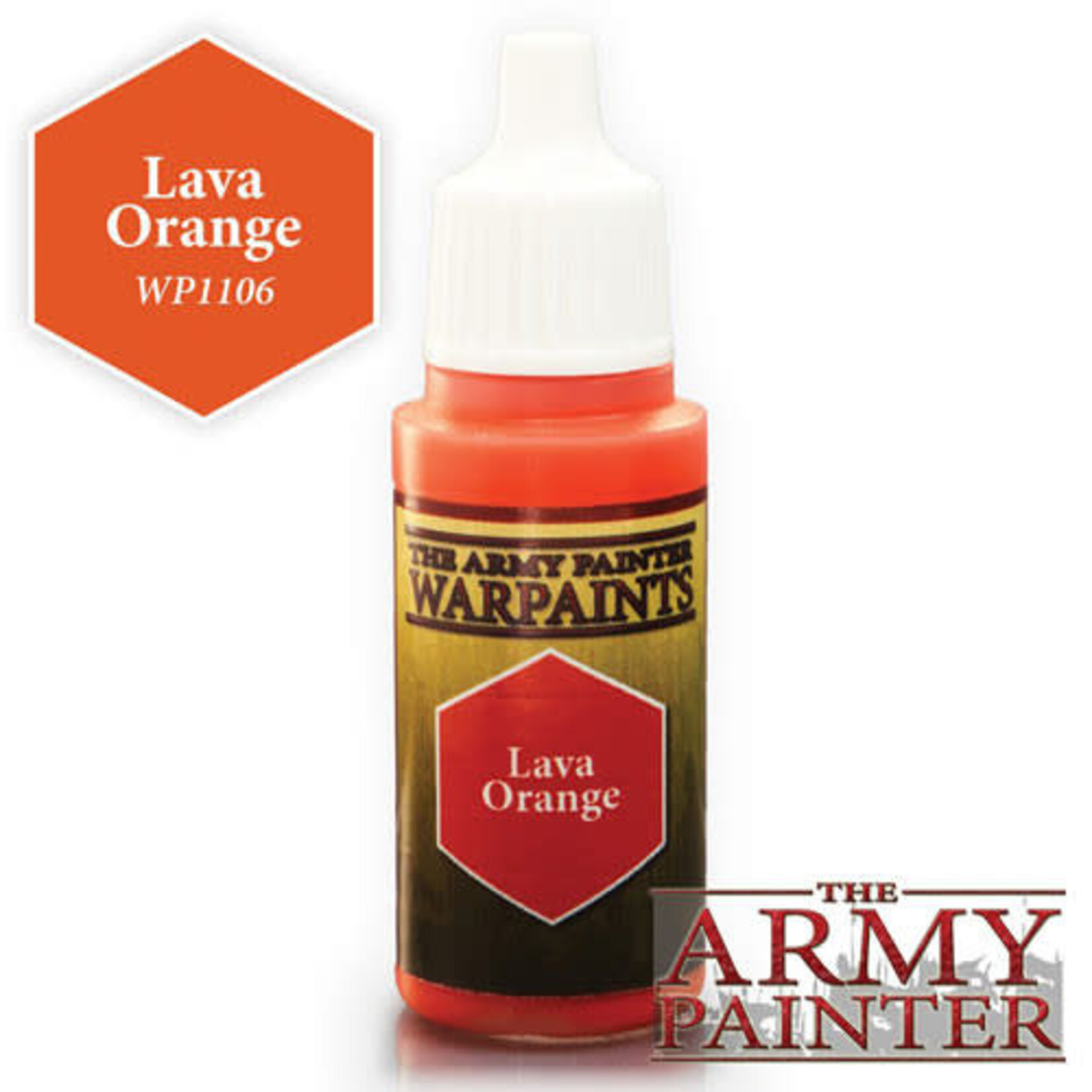 The Army Painter Warpaints: Lava Orange 18ml
