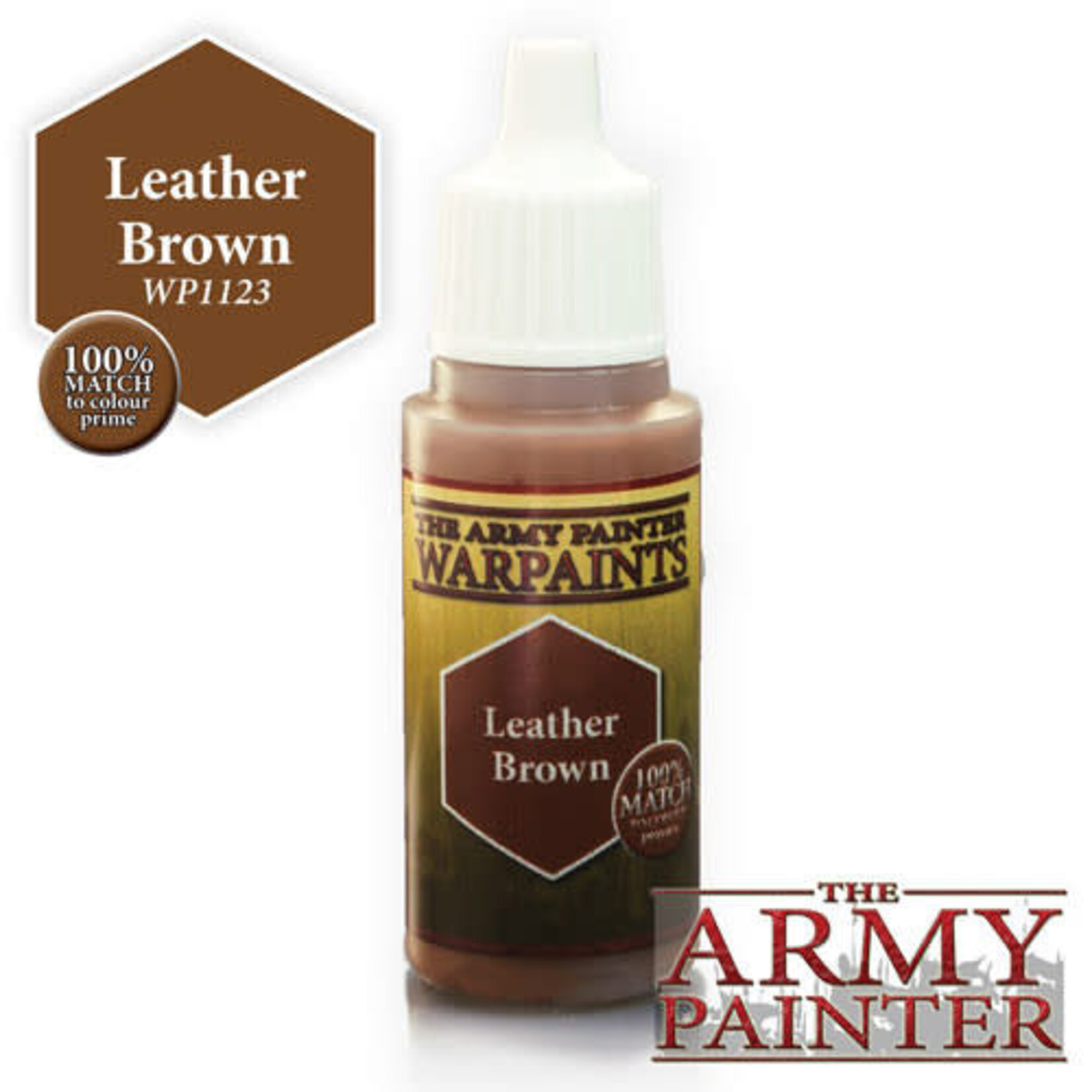 The Army Painter Warpaints: Leather Brown 18ml