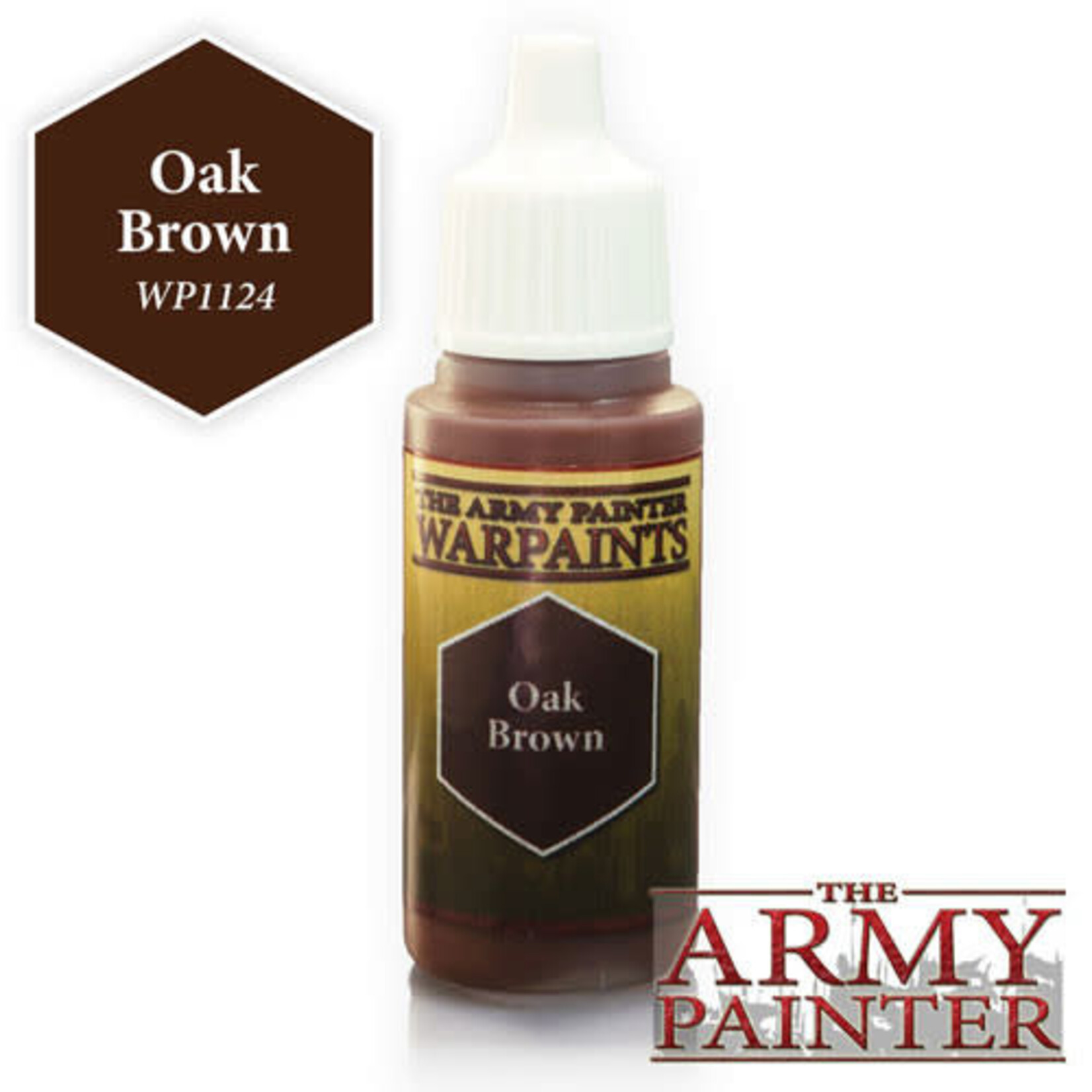 The Army Painter Warpaints: Oak Brown 18ml
