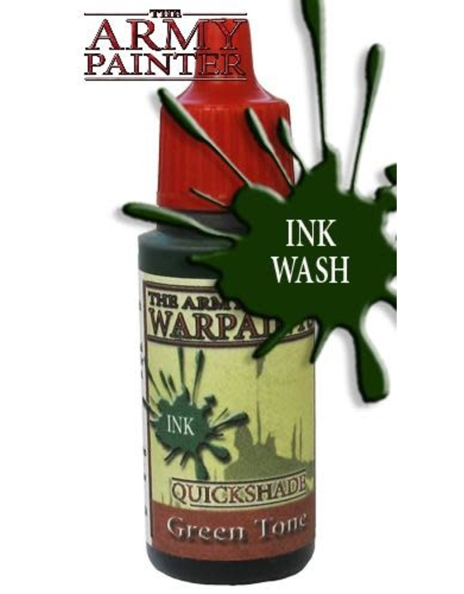The Army Painter Warpaints Quick Shade: Green Tone Ink 18ml