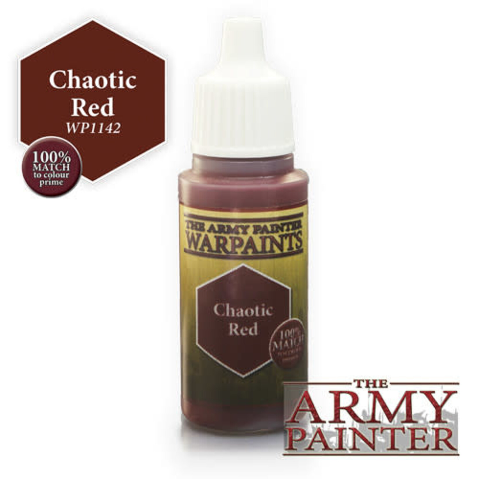 The Army Painter Warpaints: Chaotic Red 18ml