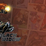 Fantasy Flight Games Marvel Champions LCG: Black Widow Game Mat