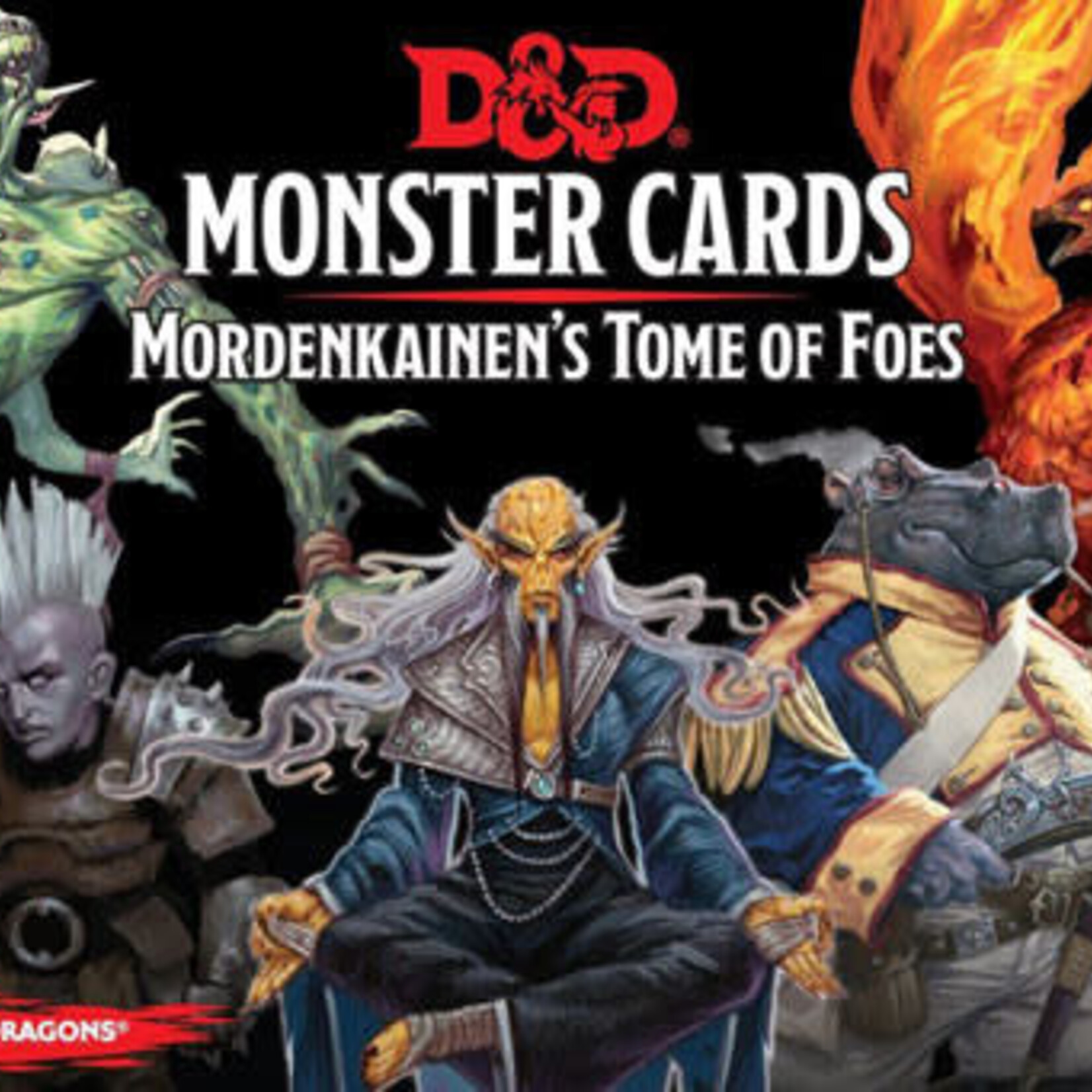Wizards of the Coast Dungeons and Dragons RPG: Monster Cards - Mordenkainen`s Tome of Foes (109 cards)