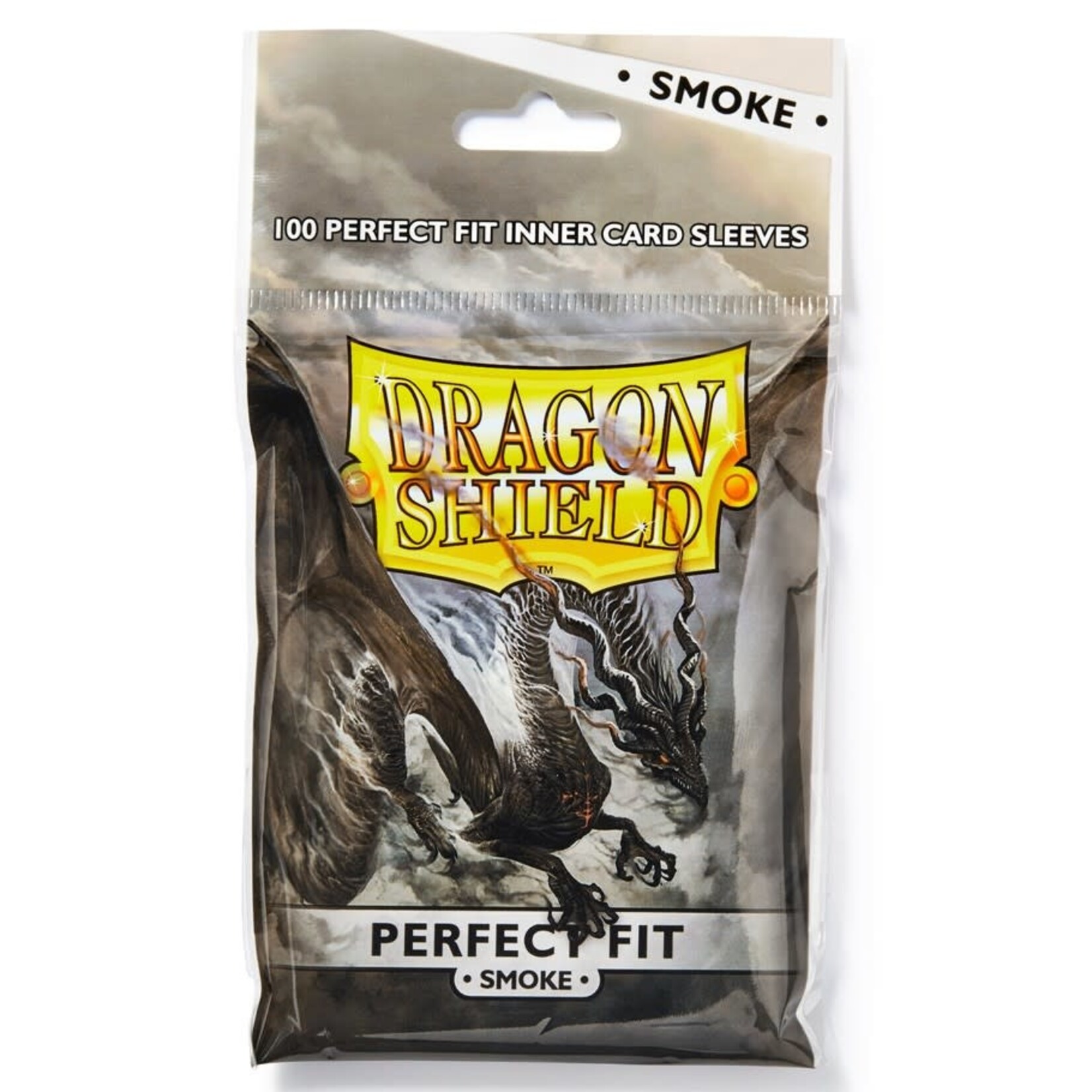 Dragon Shield Dragon Shields: (100) Perfect Fit: Top-Loading Smoke