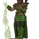 WizKids Dungeons & Dragons Icons of the Realms Premium Figures: W2 Human Female Druid