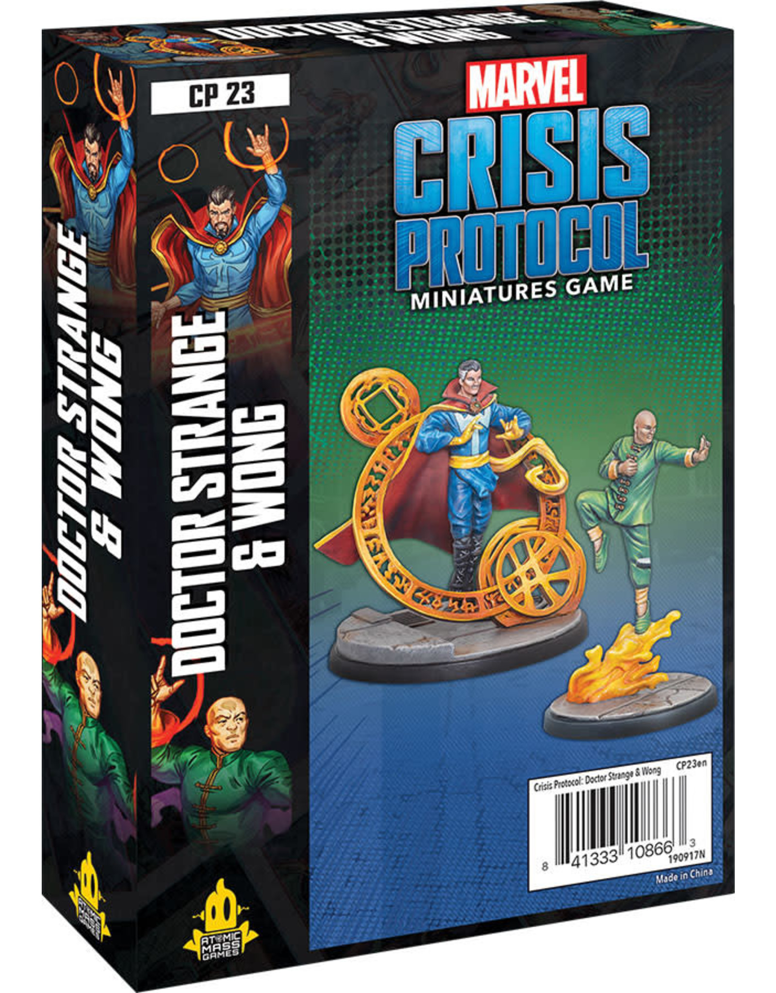Atomic Mass Games Marvel: Crisis Protocol - Dr. Strange and Wong Character Pack