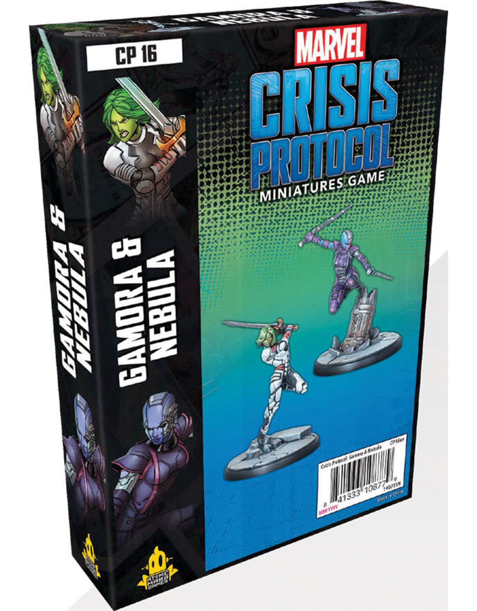 Atomic Mass Games Marvel: Crisis Protocol - Gamora and Nebula Character Pack