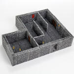 WizKids WarLock Tiles: Dungeon Tiles II Full Height Stone Walls Expansion