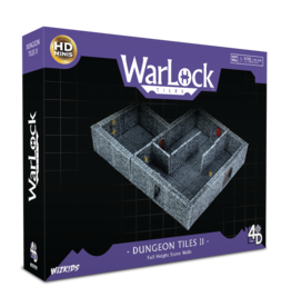 WizKids WarLock Tiles: Dungeon Tiles II Full Height Stone Walls