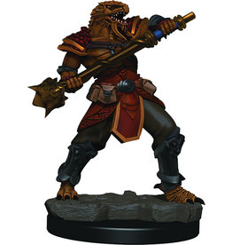 WizKids Dungeons & Dragons Fantasy Miniatures: Icons of the Realms Premium Figures W3 Dragonborn Male Fighter