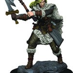 WizKids Dungeons & Dragons Fantasy Miniatures: Icons of the Realms Premium Figures Human Female Barbarian