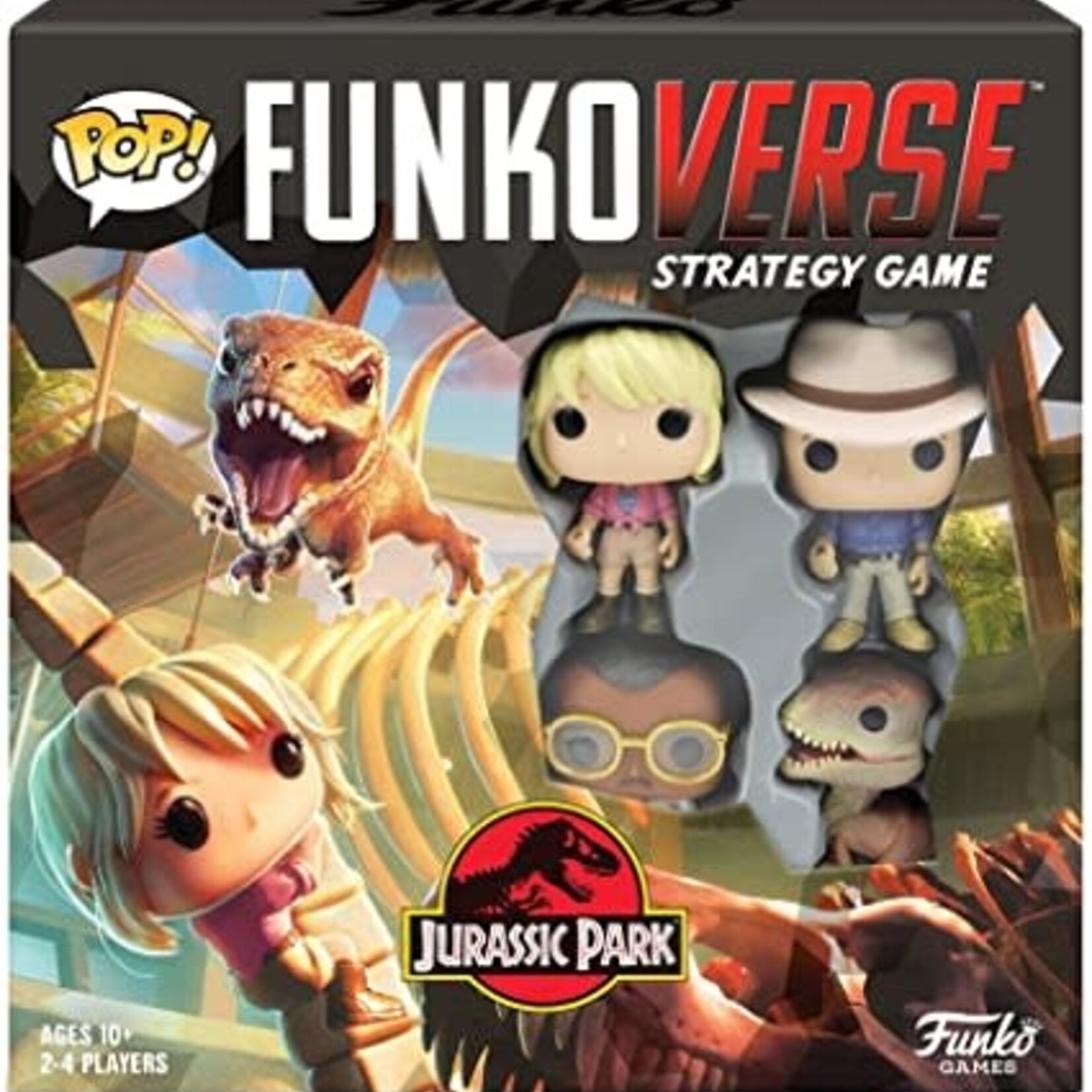Funko Games POP! Funkoverse Strategy Game Jurassic Park 100 Base Set