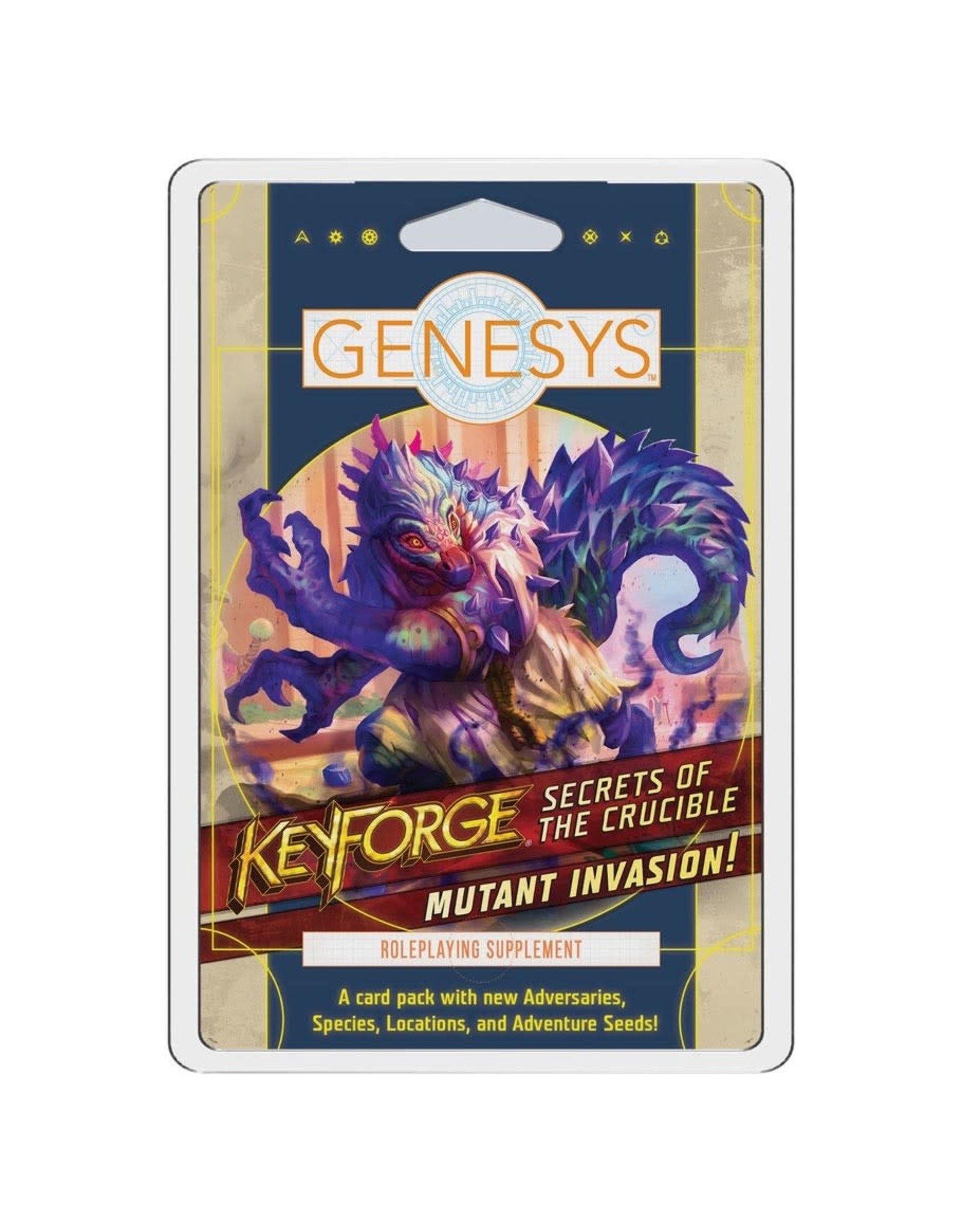 Fantasy Flight Games Genesys: SotC RPG: Mutant Invasion! Card Pack