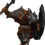 WizKids Dungeons & Dragons Icons of the Realms Premium Figures: W1 Dragonborn Male Fighter
