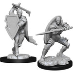 WizKids Dungeons & Dragons Nolzur`s Marvelous Unpainted Miniatures: W13 Warforged Fighter Male